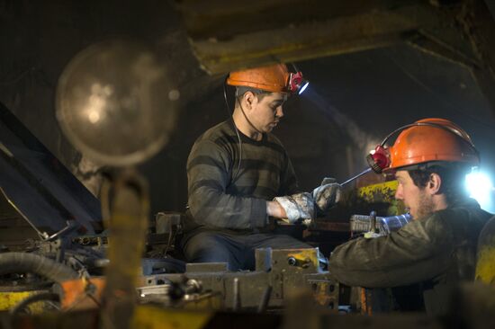 Beryozovsky gold mine in Sverdlovsk Region