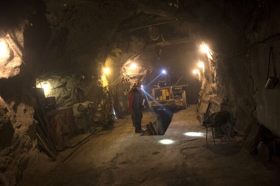 Beryozovsky gold mine in Sverdlovsk Region