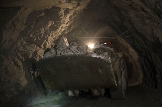 Beryozovsky gold mine in Sverdlovsk Region