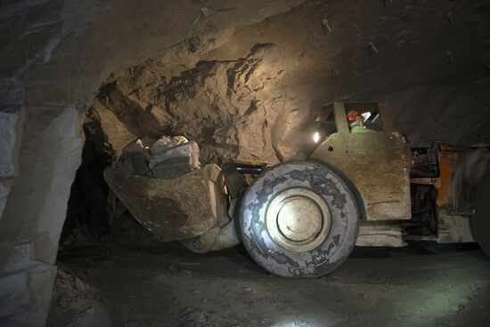 Beryozovsky gold mine in Sverdlovsk Region