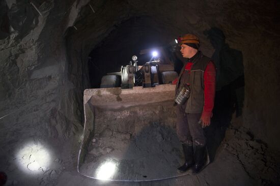 Beryozovsky gold mine in Sverdlovsk Region