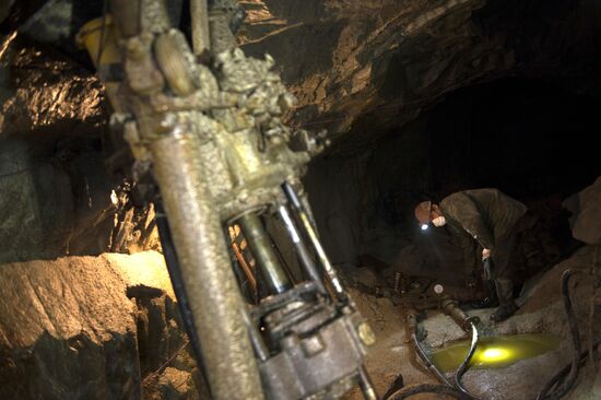 Beryozovsky gold mine in Sverdlovsk Region