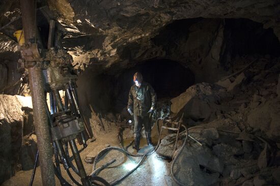 Beryozovsky gold mine in Sverdlovsk Region