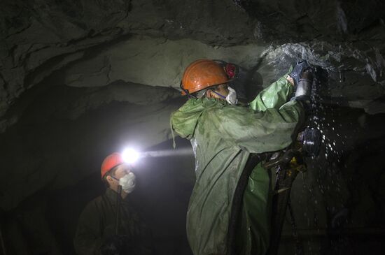 Beryozovsky gold mine in Sverdlovsk Region