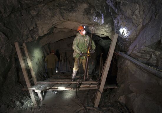 Beryozovsky gold mine in Sverdlovsk Region