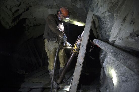 Beryozovsky gold mine in Sverdlovsk Region