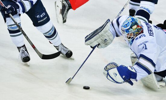 Ice hockey. KHL. CSKA vs. Dynamo