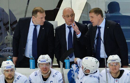 Ice hockey. KHL. CSKA vs. Dynamo