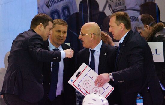 Ice hockey. KHL. CSKA vs. Dynamo