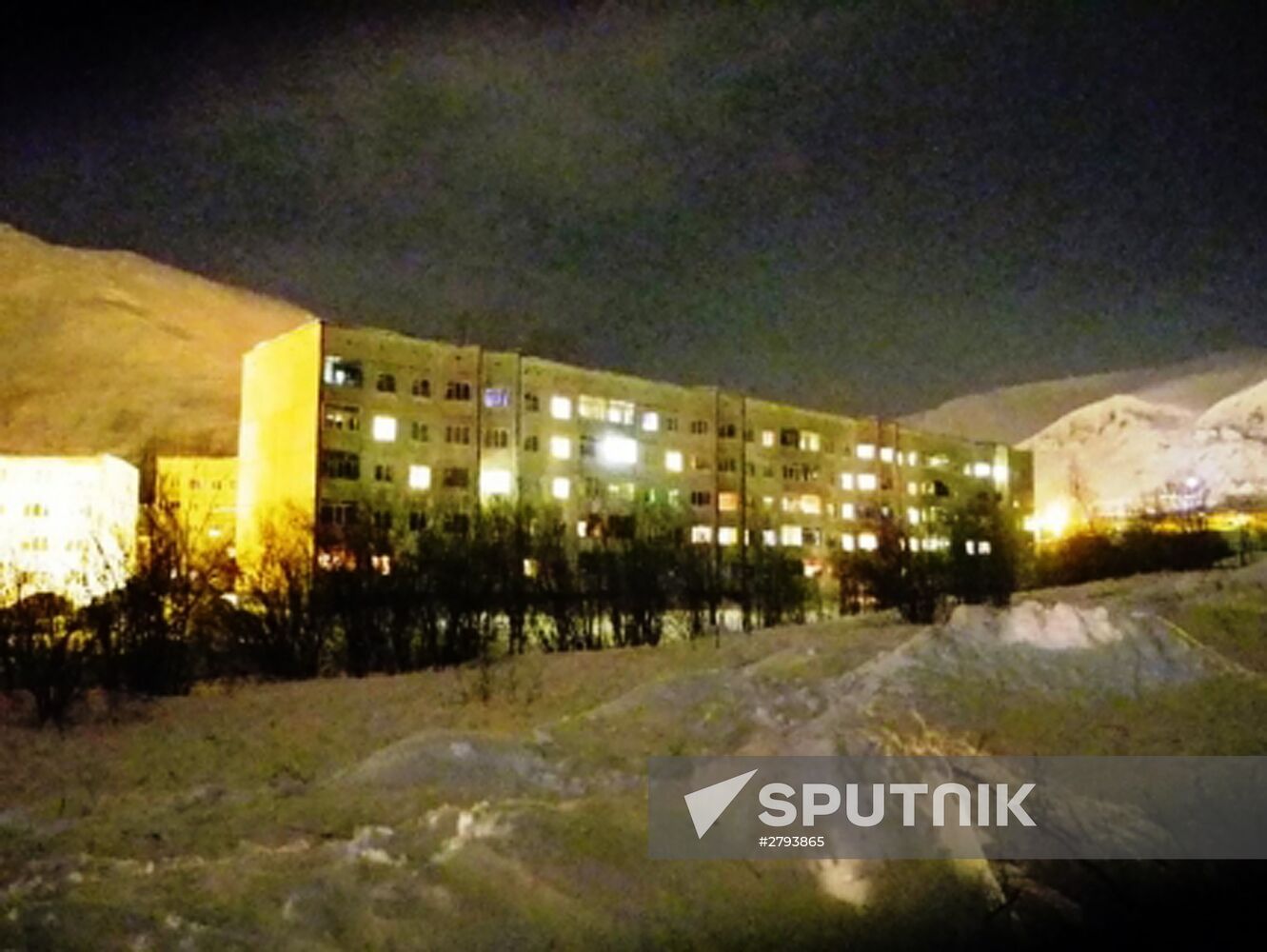 Avalanching in Murmansk Region