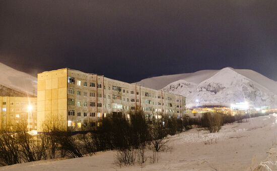 Avalanching in Murmansk Region