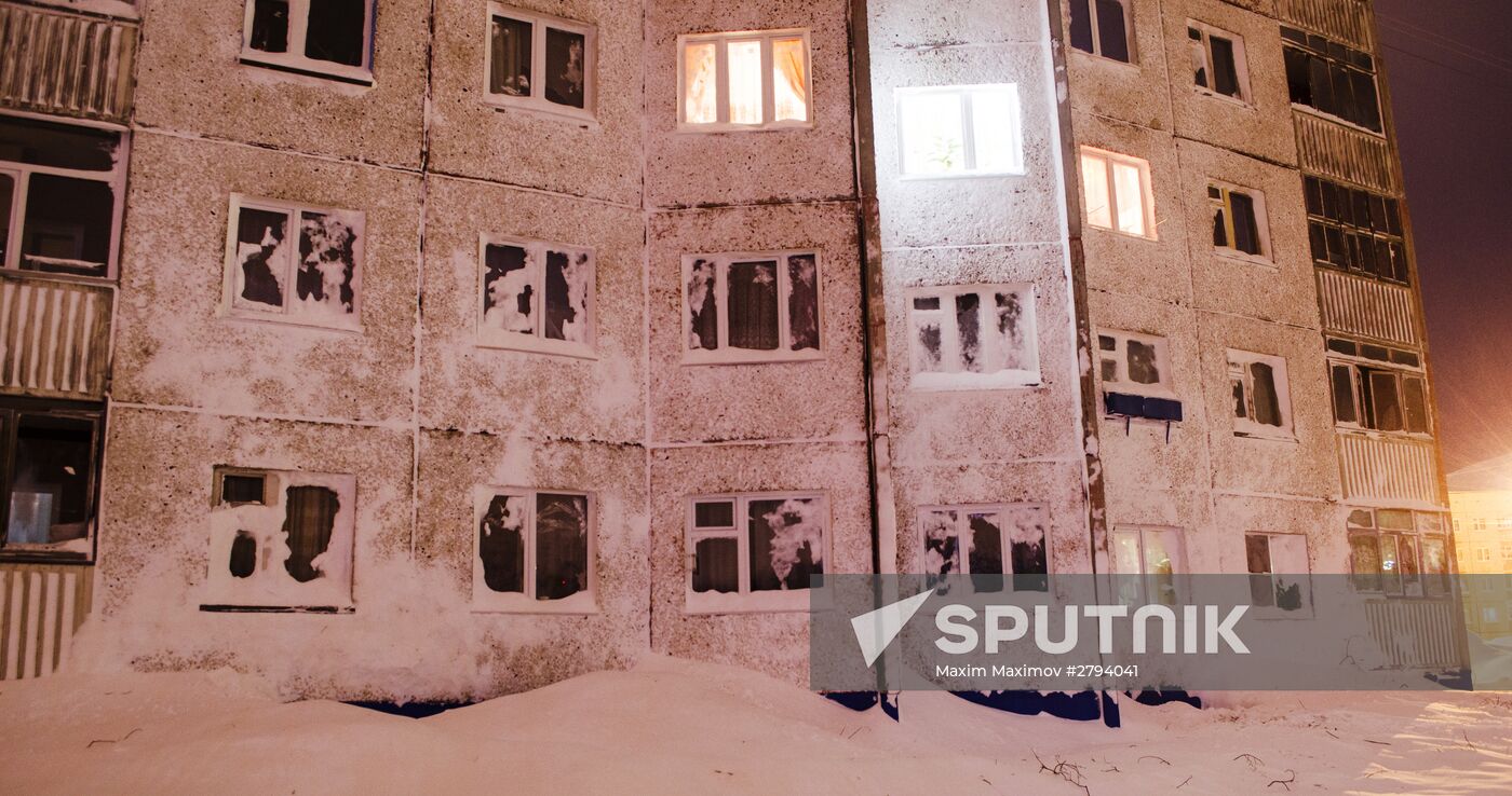 Avalanching in Murmansk Region