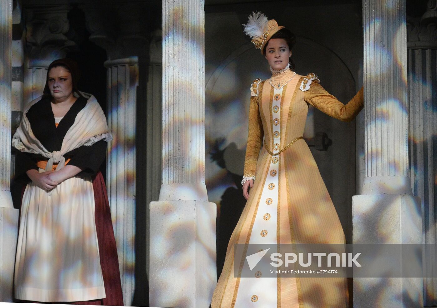 Dress rehearsal of Don Giovanni play premiered at Yermolova Theater