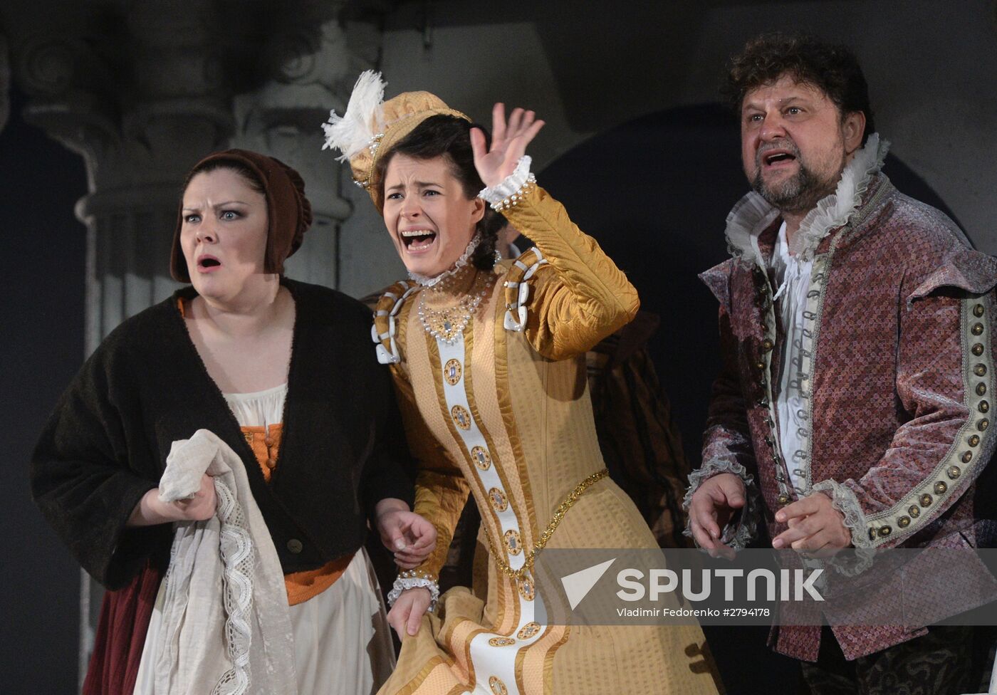 Dress rehearsal of Don Giovanni play premiered at Yermolova Theater
