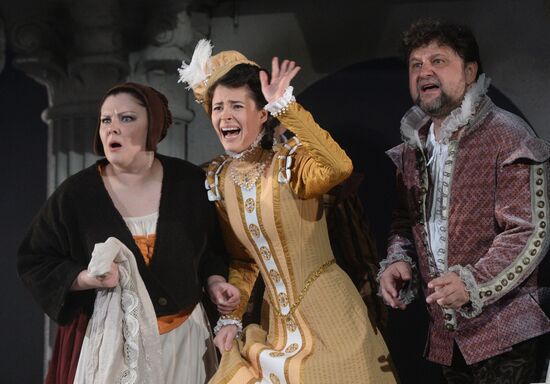 Dress rehearsal of Don Giovanni play premiered at Yermolova Theater