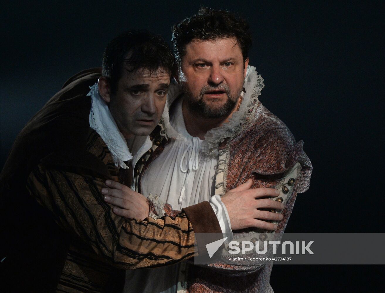 Dress rehearsal of premiere play Don Giovanni in Yermolova Theater