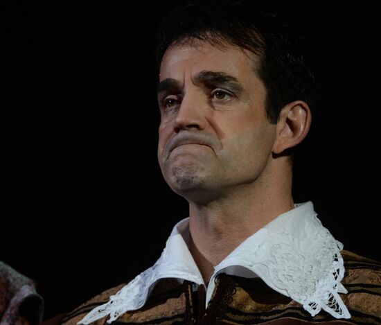 Dress rehearsal of premiere play Don Giovanni in Yermolova Theater