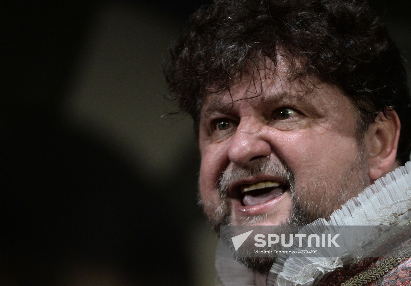 Dress rehearsal of premiere play "Don Giovanni" in Yermolova Theater
