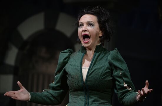 Dress rehearsal of premiere play Don Giovanni in Yermolova Theater