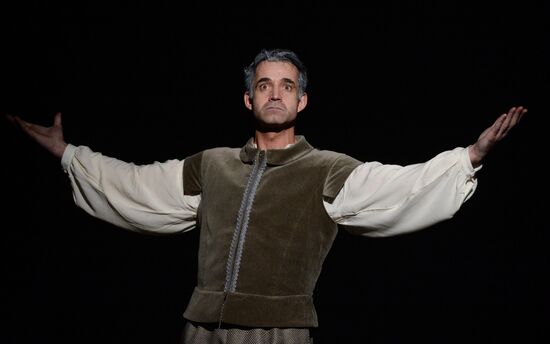 Dress rehearsal of premiere play "Don Giovanni" in Yermolova Theater