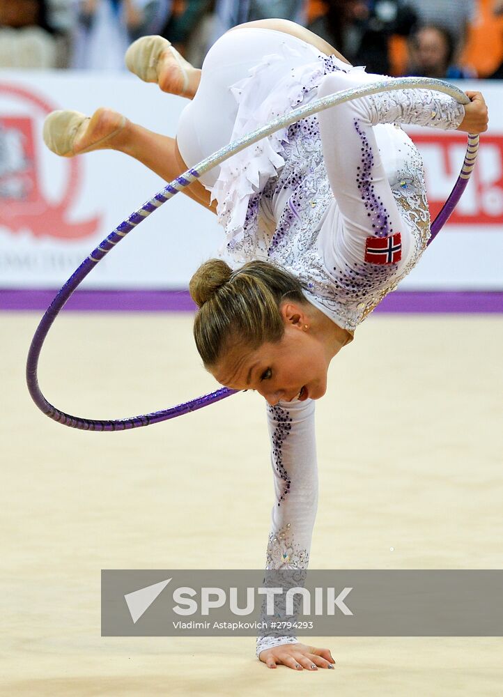 Rhythmic gymnastics. Moscow Grand Prix. Day One