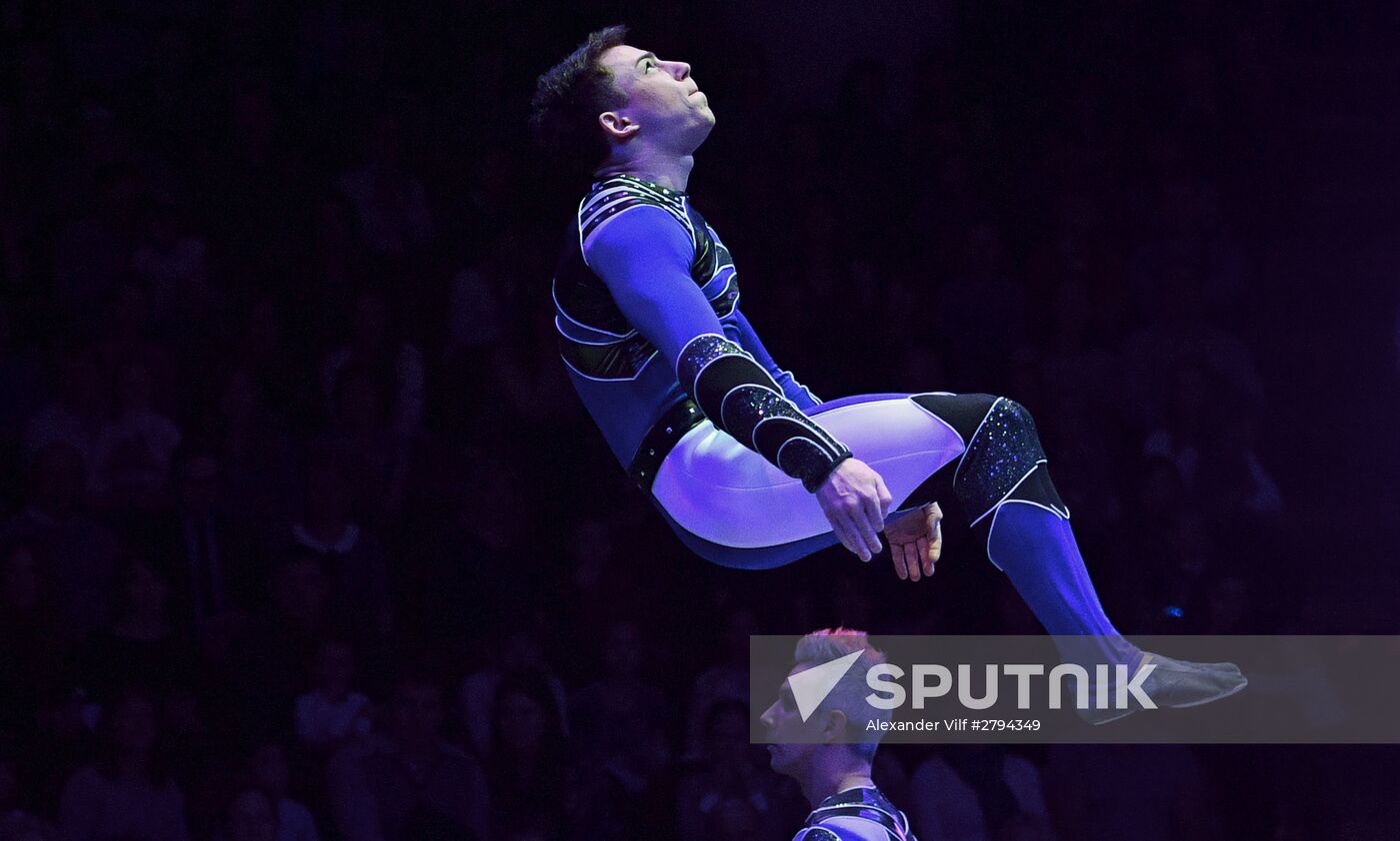 Premiere of new program "Bravo" at Moscow Nikulin's Circus
