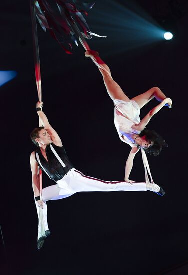 Premiere of new program "Bravo" at Moscow Nikulin's Circus