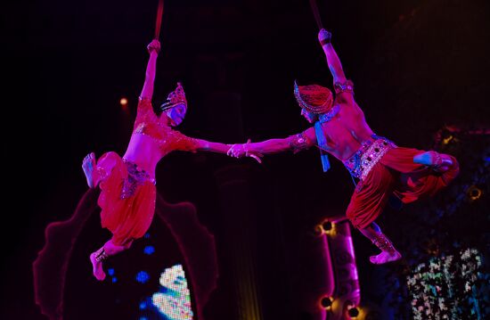 Premiere of new program "Bravo" at Moscow Nikulin's Circus