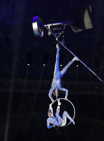 Premiere of new program "Bravo" at Moscow Nikulin's Circus