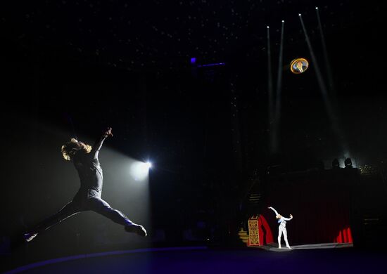 Premiere of new program "Bravo" at Moscow Nikulin's Circus