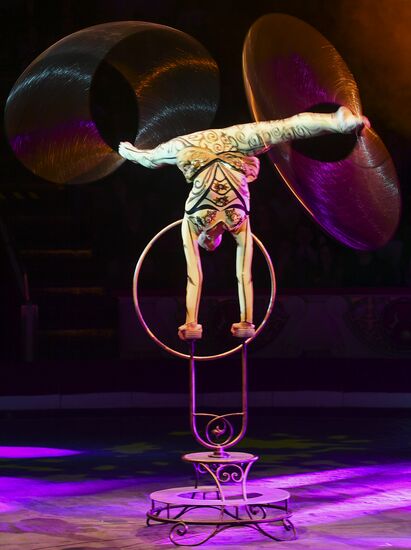 Premiere of new program "Bravo" at Moscow Nikulin's Circus