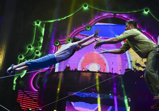 Premiere of new program "Bravo" at Moscow Nikulin's Circus
