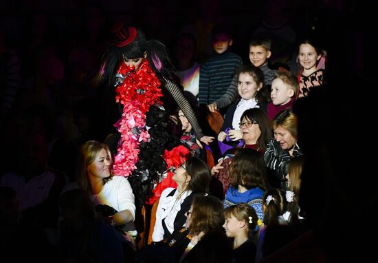 Premiere of new program "Bravo" at Moscow Nikulin's Circus