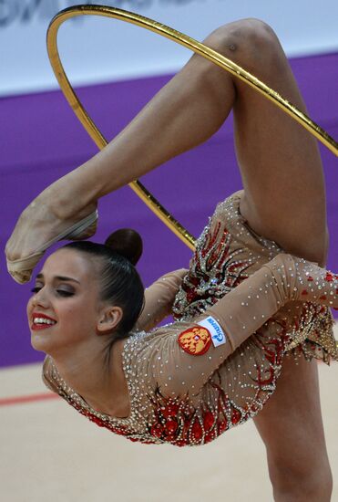 Rhythmic gymnastics. Moscow Grand Prix. Day One