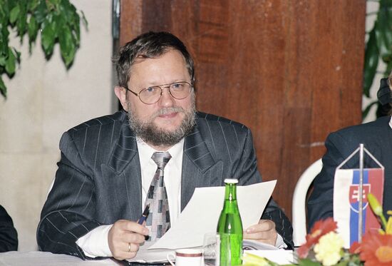 Slovakian Vice-Prime Minister, Finance Minister Kozlik