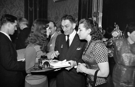 Tamara Makarova and Vsevolod Pudovkin