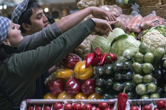 Danilovsky Market in Moscow