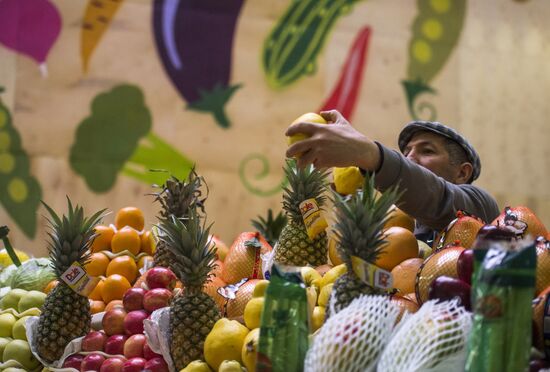 Danilovsky Market in Moscow