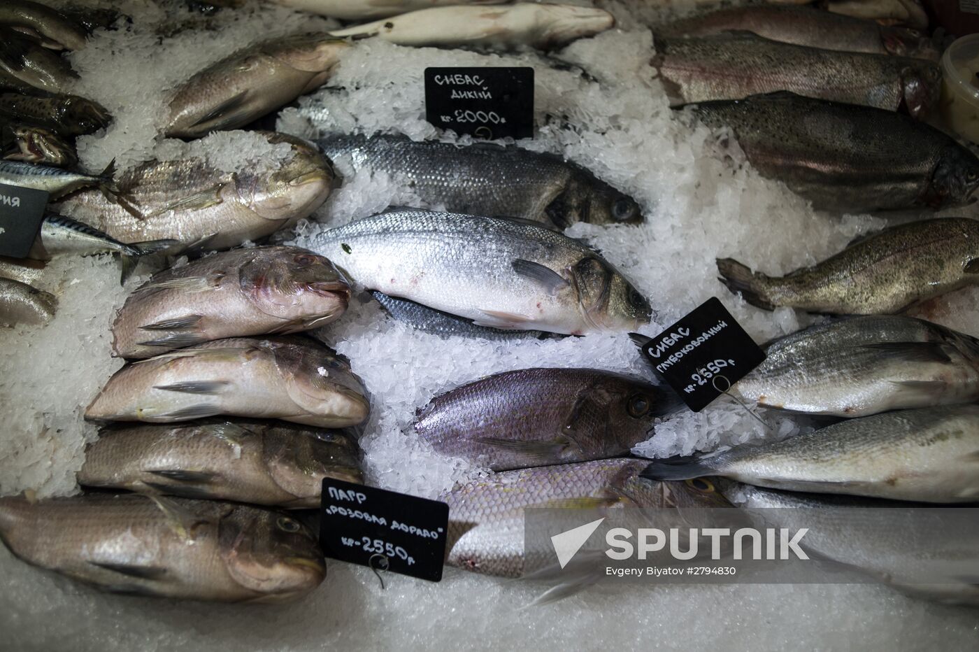 Danilovsky Market in Moscow