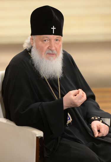 Patriarch of Moscow and All Russia Kirill interviewed in Sao Paulo