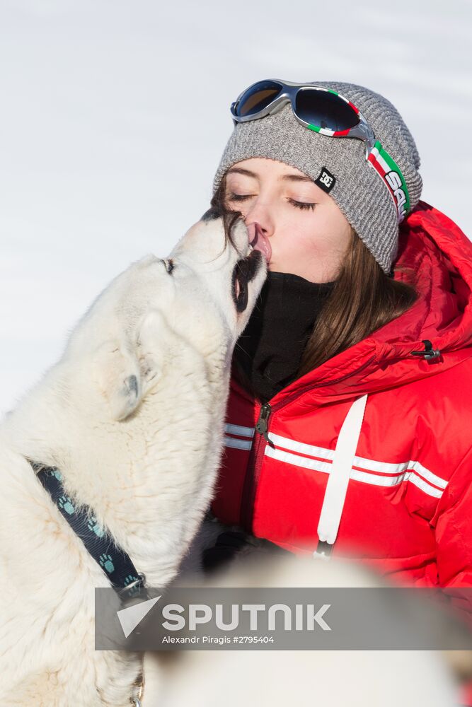 Beringia 2016 sled dog race on Kamchatka