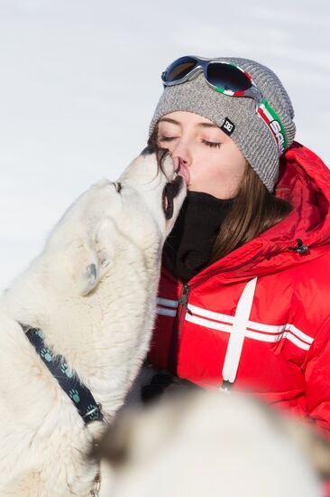 Beringia 2016 sled dog race on Kamchatka