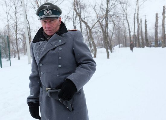 Military-historic reenactment "Battle of Stalingrad"