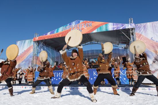 Beringia 2016 sled dog race on Kamchatka