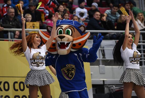 Kontinental Hockey League. Sochi vs. Dynamo Moscow