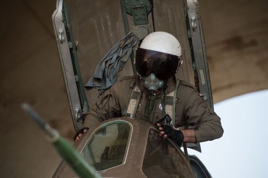 Syrian Air Force base in Homs province