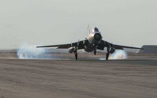 Syrian Air Force base in Homs province