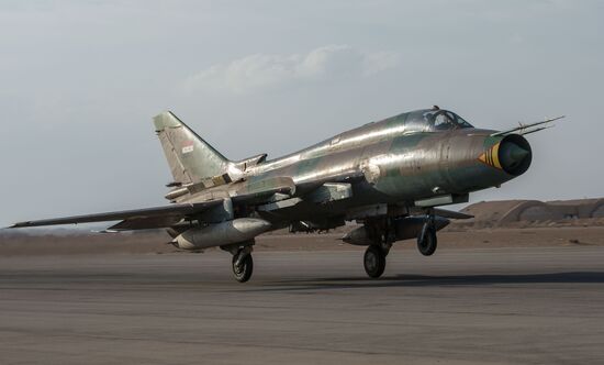 Syrian Air Force base in Homs province