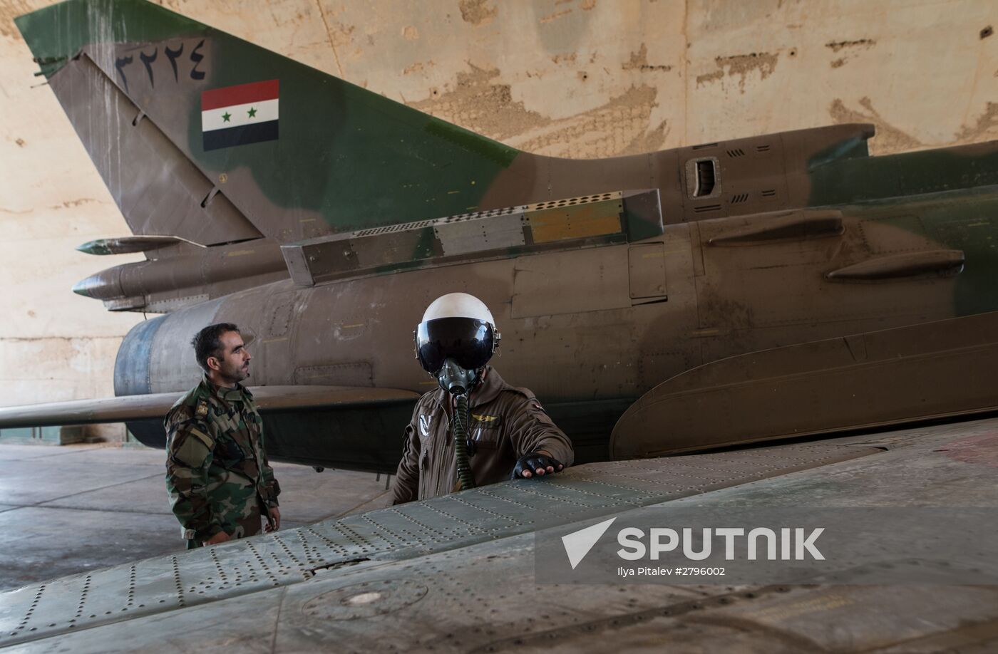 Syrian Air Force base in Homs province