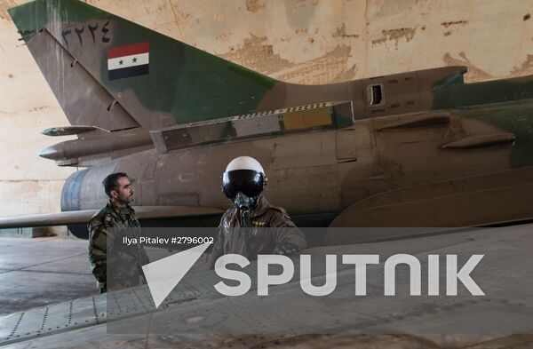 Syrian Air Force base in Homs province